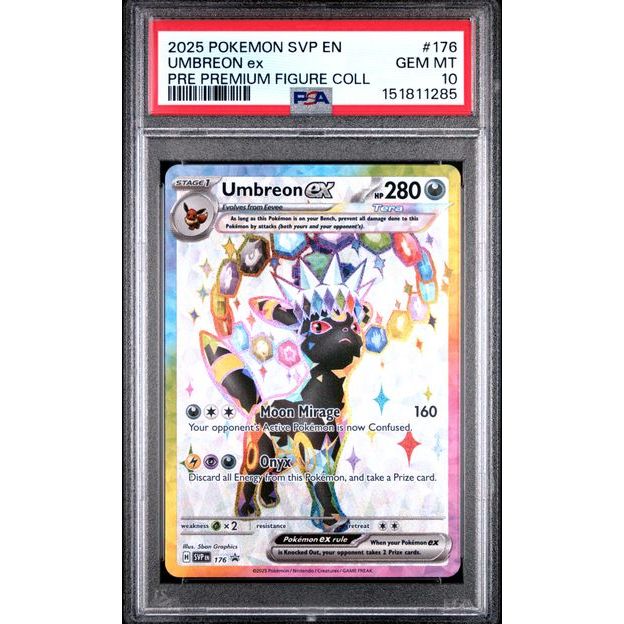 Umbreon ex #176 PSA 10 Promo – Scarlet & Violet