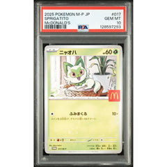 Pokémon TCG: Sprigatito #017 PSA 10 - Japanese