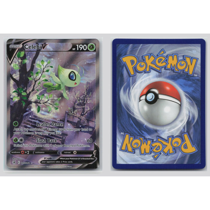 Pokémon TCG, Celebi V (Sword & Shield—Fusion Strike #245)