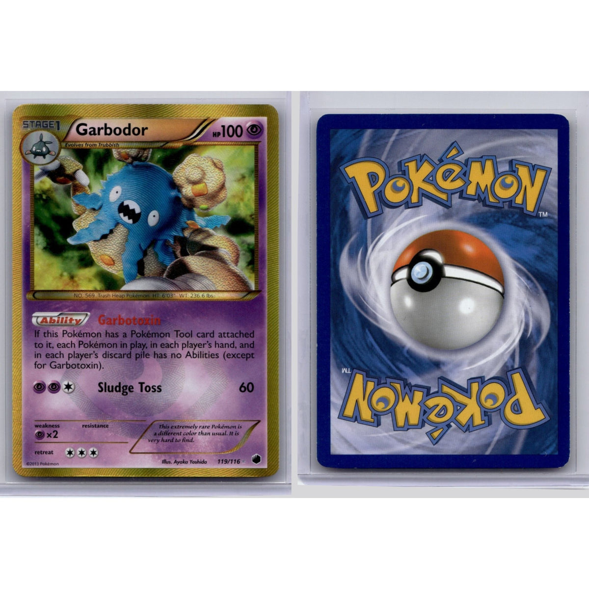Pokémon TCG, Garbodor (Black & White—Plasma Freeze #119)