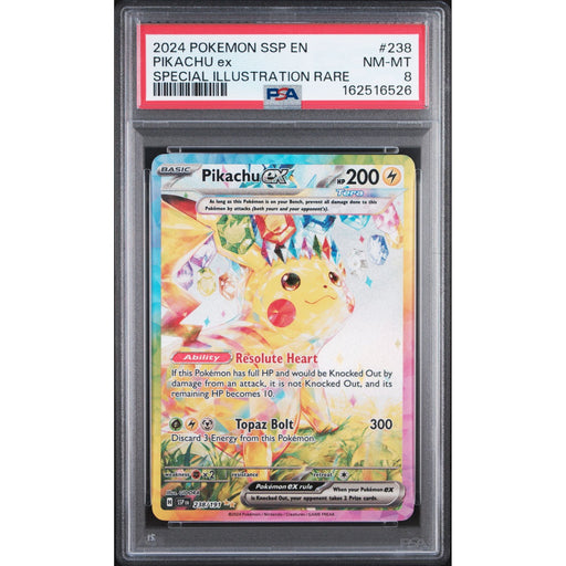 Pokémon TCG: Pikachu Ex #238 PSA 8-162516526