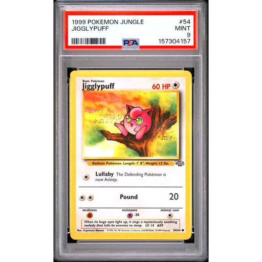 Pokémon TCG: Jigglypuff #54 PSA 9-157304157