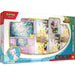 Pokémon TCG: 30th Celebration Figure Collection by The Pokémon Company, includes a Mew figure, foil promo card, four celebration booster packs, and a warning label in a special display box with festive graphics.