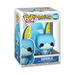A Funko POP! Pokémon: Sobble (#949) vinyl figure by Funko, featuring the blue Sobble with yellow fins, comes in its original box with a clear window display.