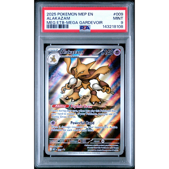 Pokémon TCG: Alakazam #009 PSA 9-143218108