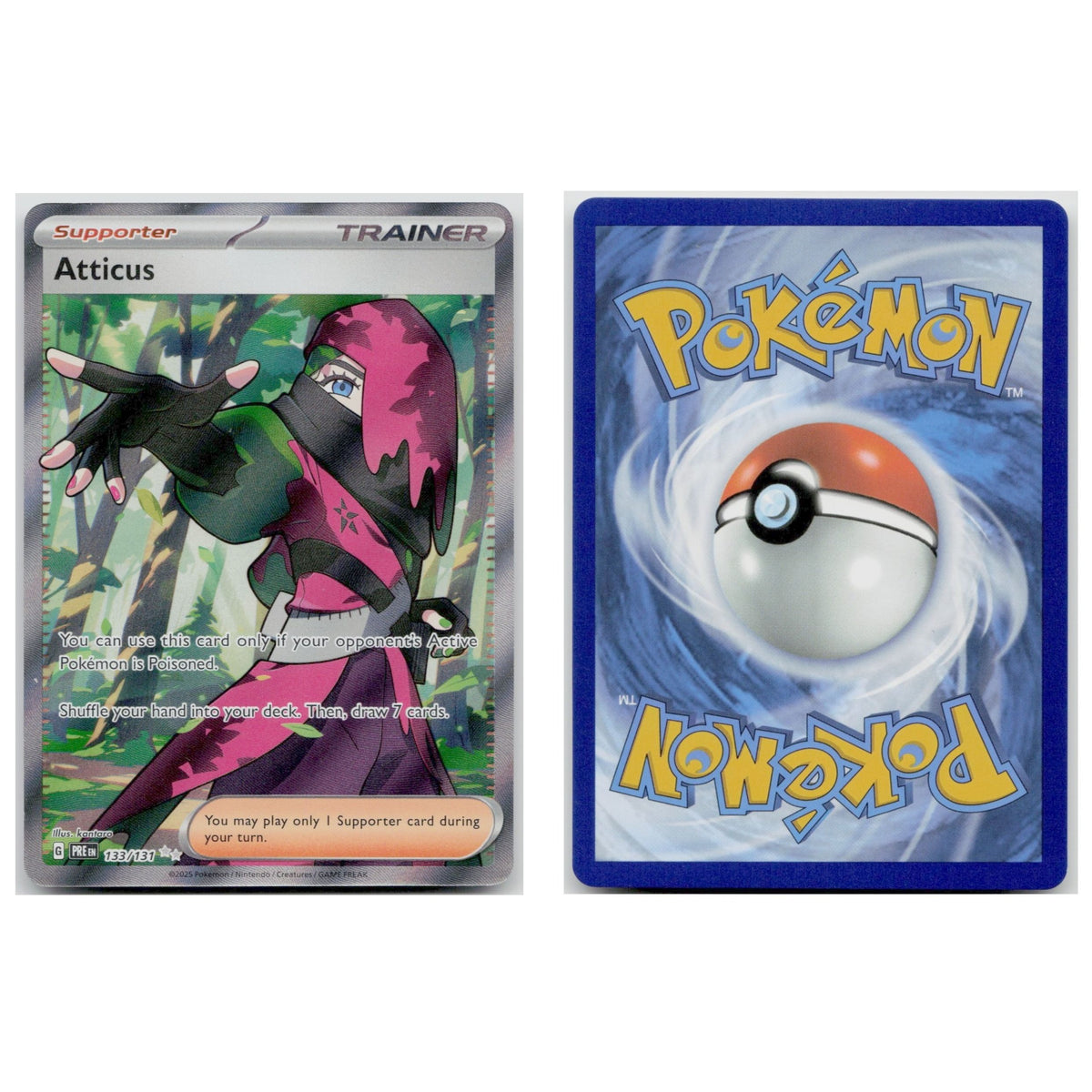 Pokémon TCG, Atticus (Platinum—Supreme Victors #133)