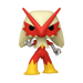 The Funko POP! Pokemon: Blaziken - #983 vinylfigur from Funko, Inc. showcases the red, yellow, and cream-colored samlerfigur with sharp claws in a dynamic pose against a white background.