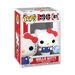 Funko POP! Sanrio: Hello Kitty with Red Bow - #81 by Funko features Hello Kitty in a blue outfit and iconic red bow, with the official Hello Kitty logo and branding displayed on the box.