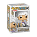 Funko POP! One Piece: Luffy Gear Five - #1607 by Funko, featuring Luffy with white hair and a white outfit with purple accents, displayed in its packaging.