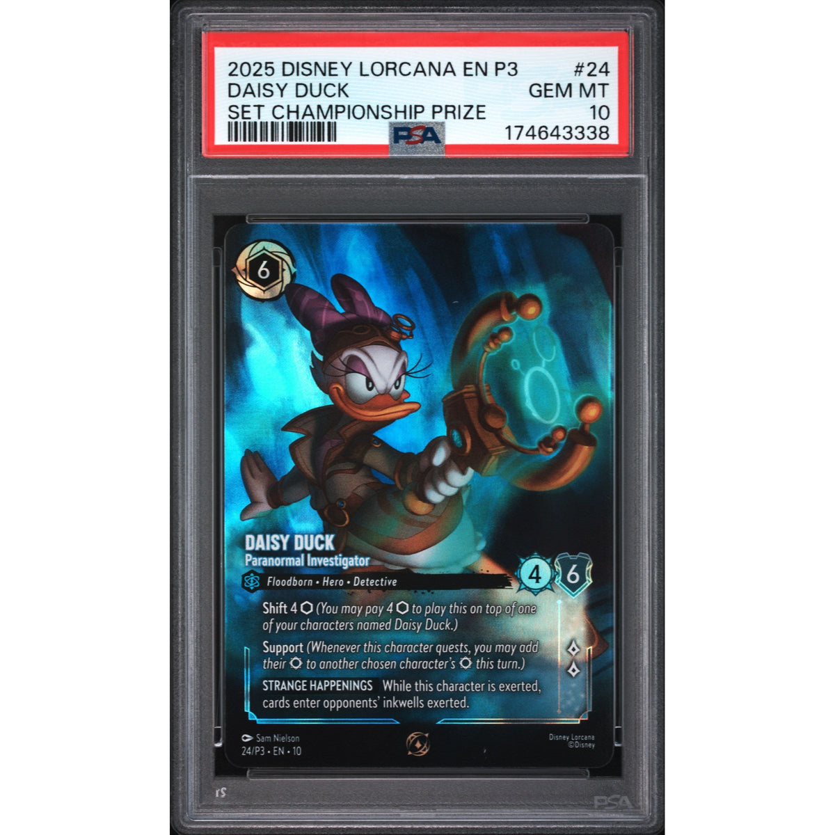 Lorcana: Daisy Duck #24 PSA 10-174643338