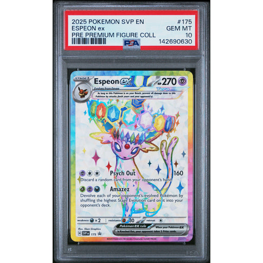 Pokémon TCG: Espeon Ex #175 PSA 10 - Scarlet & Violet Promo-142690630