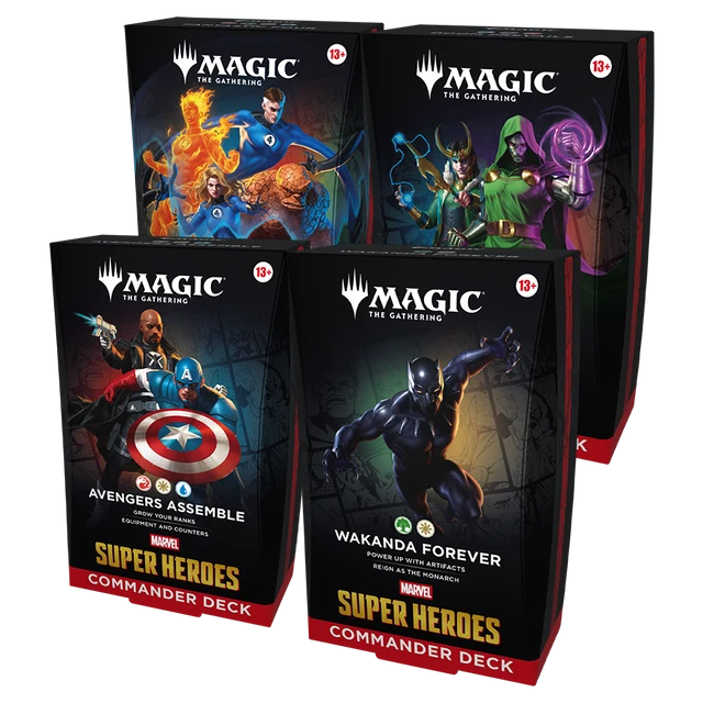 Magic the Gathering: Marvel superhjältar commanderkortlek