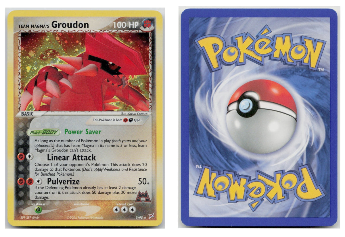 Pokémon TCG, Team Magma's Groudon (EX Team Magma vs Team Aqua #9)