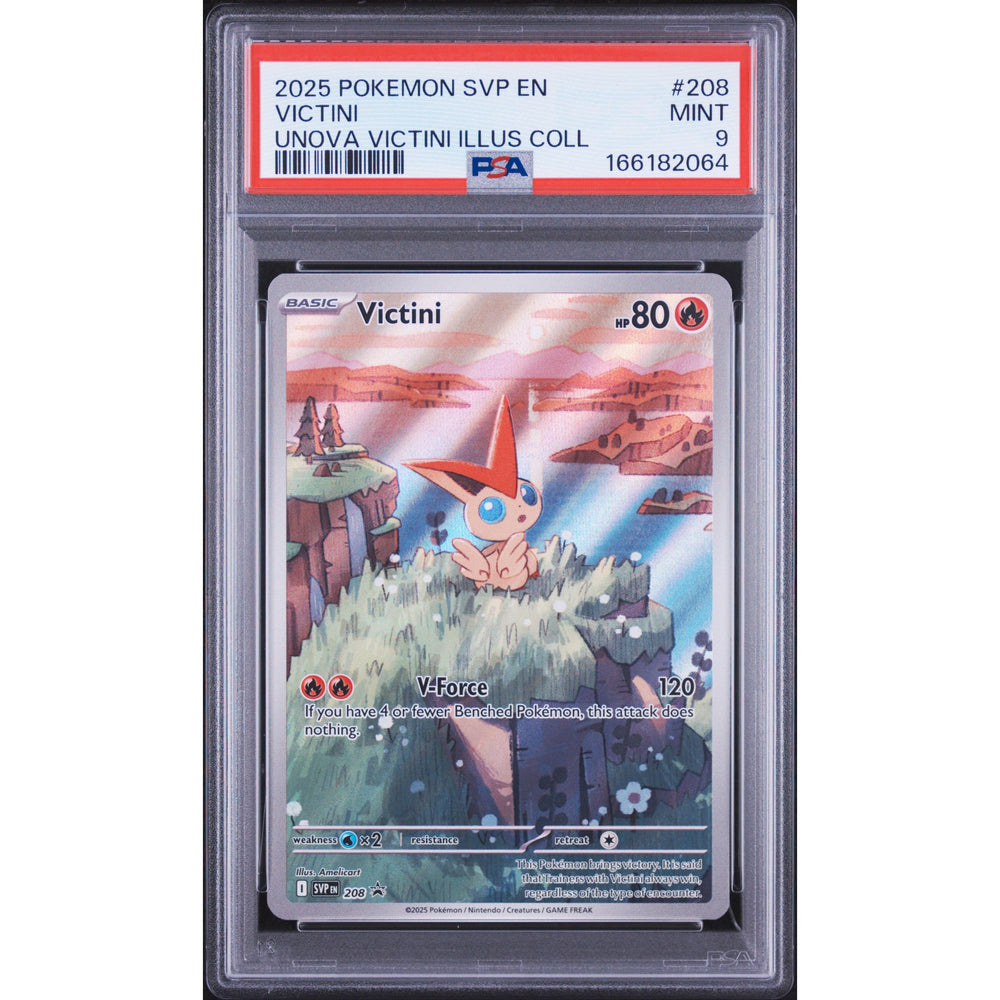 Pokémon TCG: Victini #208 PSA 9 - Scarlet & Violet Promo