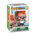 Funko POP! Disney: Bobby Zimuruski - #1578 from Funko features Bobby from A Goofy Movie, celebrating 30 years. This collectible shows him with glasses, shorts, and a cheese spray can. The box includes green accents and displays number 1578.
