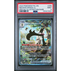Pokémon TCG: Meowscarada Ex #256 PSA 9