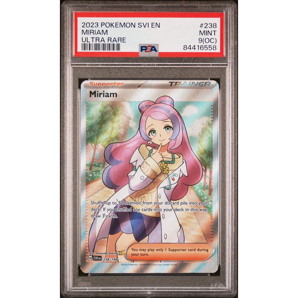 Pokémon TCG: Miriam #238 PSA 9 - Scarlet & Violet