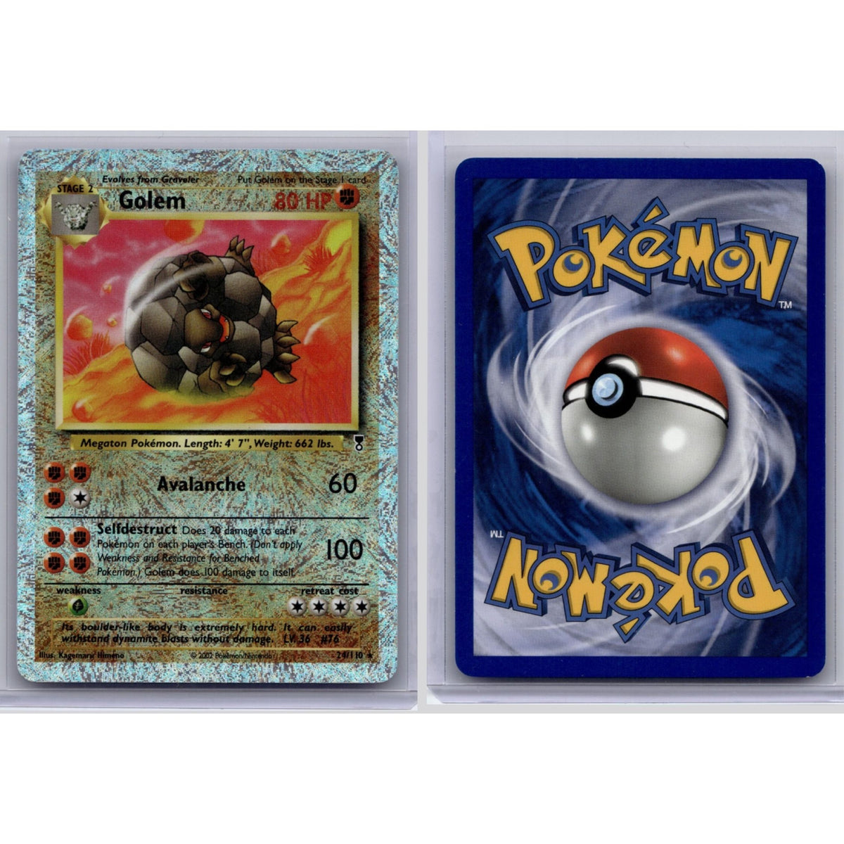 Pokémon TCG, Golem (Legendary Collection #24)
