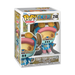 Funko POP! One Piece: Tony Tony Chopper (Egghead Arc) vinyl figure by Funko, #2148, comes boxed with character graphics and features Chopper in a blue and pink outfit with his signature antlers and hat.
