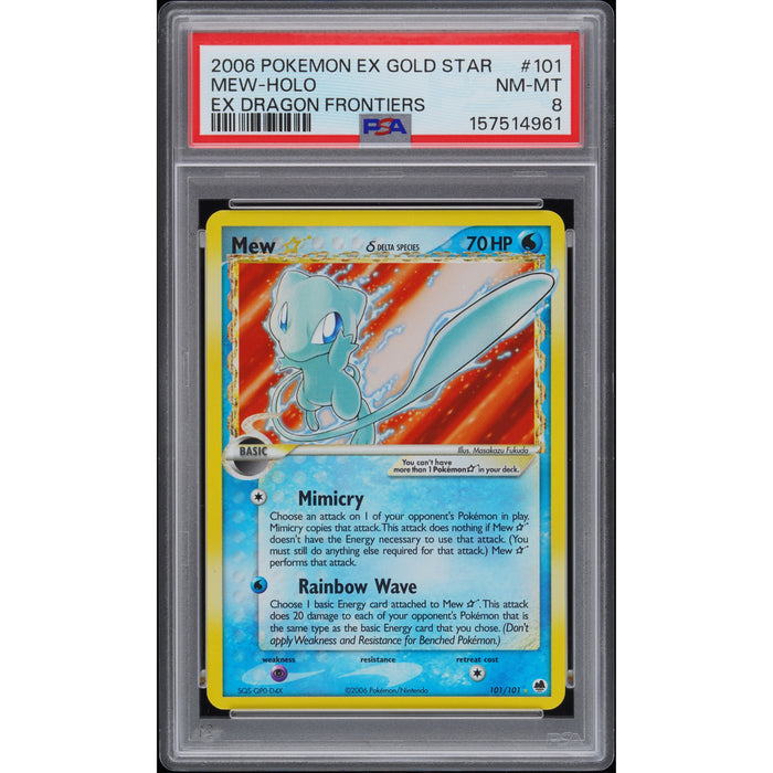 Pokémon TCG: Mew Holo #101 PSA 8-157514961
