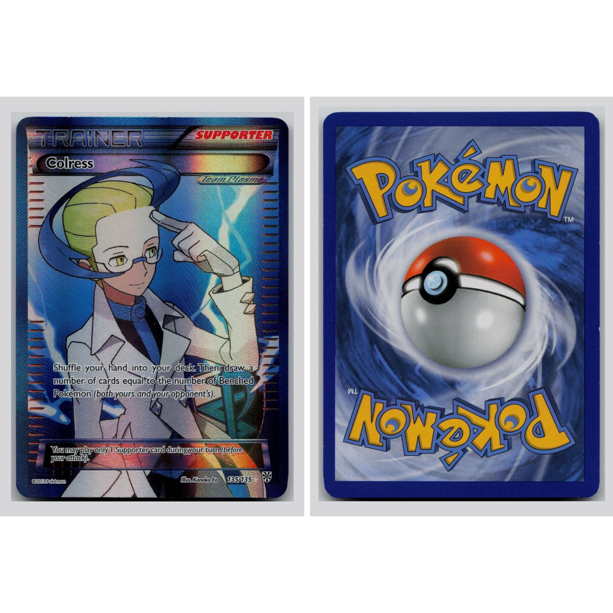 Pokémon TCG, Colress (Black & White—Plasma Storm #135)