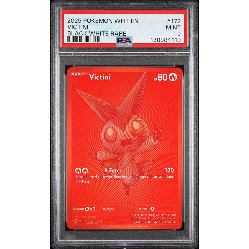 Pokémon TCG: Victini #172 PSA 9 - White Flare