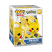 Funko POP! Pokemon: Pikachu - #1127 by Funko features Pikachu in a dynamic pose with yellow lightning effects, packaged inside a display box with prominent Pokémon branding.