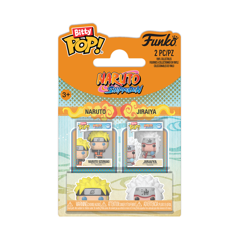 Bitty Pop! Naruto & Jiraiya 2-Pack