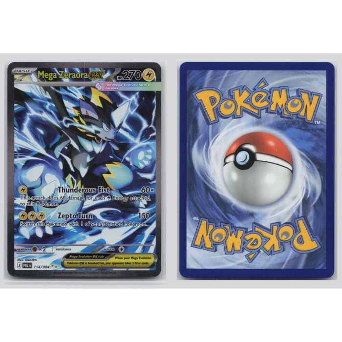 Pokémon TCG, Mega Zeraora ex (Mega Evolution—Pitch Black #114)