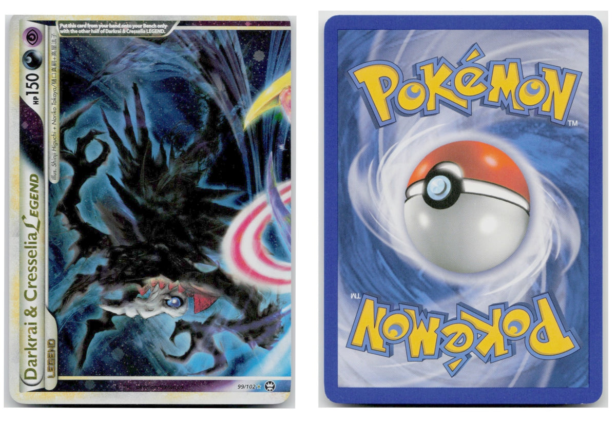 Pokémon TCG, Darkrai & Cresselia LEGEND (HS—Triumphant #99)