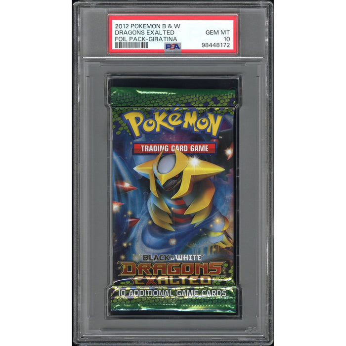 Pokémon B&W Dragons Exalted Booster Pack - PSA 10