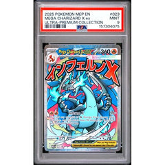 Pokémon TCG: Mega Charizard X Ex #023 PSA 9 - Mega Evolution Promo
