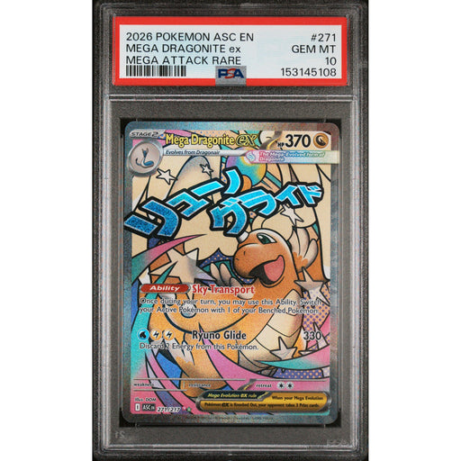 Pokémon TCG: Mega Dragonite Ex #271 PSA 10-153145108