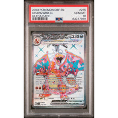 Pokémon TCG: Charizard Ex #215 PSA 10