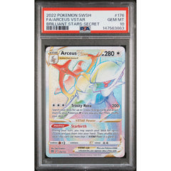 Pokémon TCG: Arceus Vstar #176 PSA 10