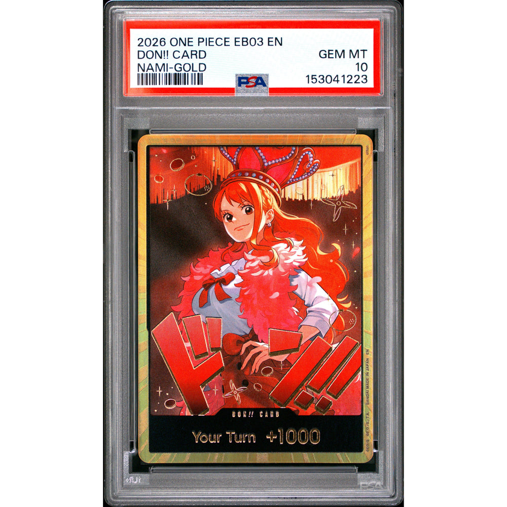 One Piece TCG: Don!! Card PSA 10
