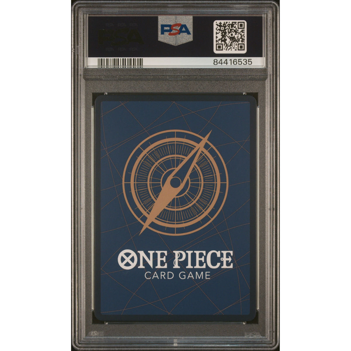 Pokémon TCG: Monkey D. Luffy {{setAbbreviation}} 024 NM PSA 10 (Back)