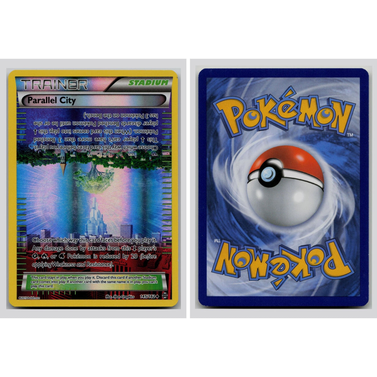 Pokémon TCG, Parallel City (XY—BREAKthrough #145)