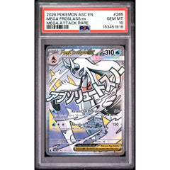 Pokémon TCG: Mega Froslass Ex #265 PSA 10 - Ascended Heroes
