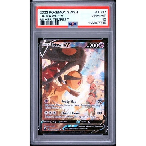 Pokémon TCG: Mawile V #TG17 PSA 10-155807715