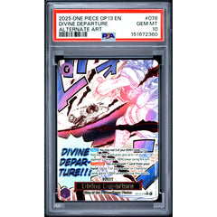 One Piece TCG: Divine Departure #076 PSA 10