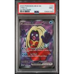 Pokémon TCG: Jynx Ex #191 PSA 9 - 151