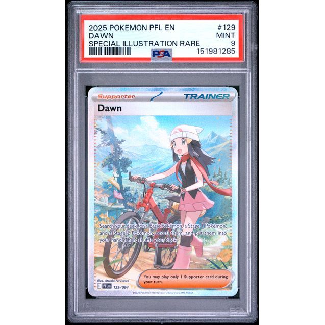 Pokémon TCG: Dawn #129 PSA 9 - Phantasmal Flames
