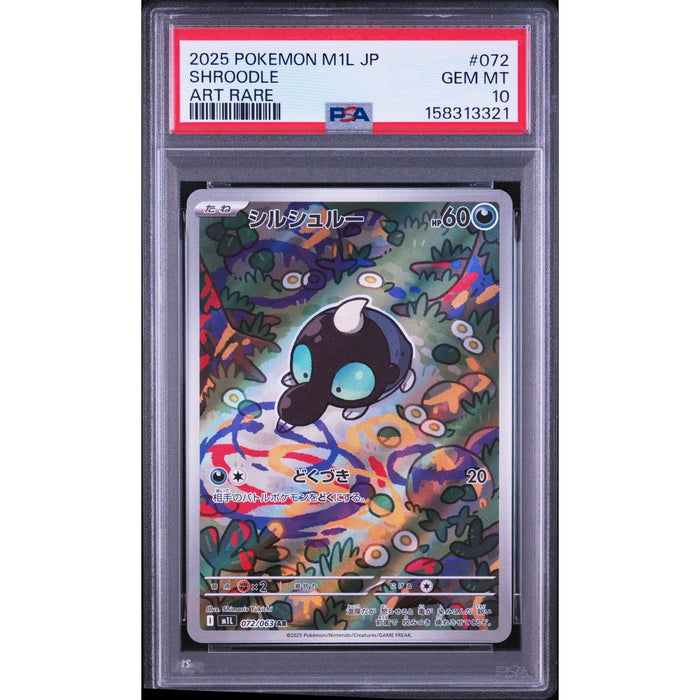 Pokémon TCG: Shroodle #072 PSA 10-158313321