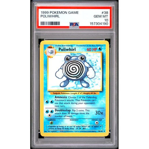 Pokémon TCG: Poliwhirl #38 PSA 10-157304190