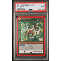 Meta Zoo TCG: Hodag #1 PSA 9 Holo