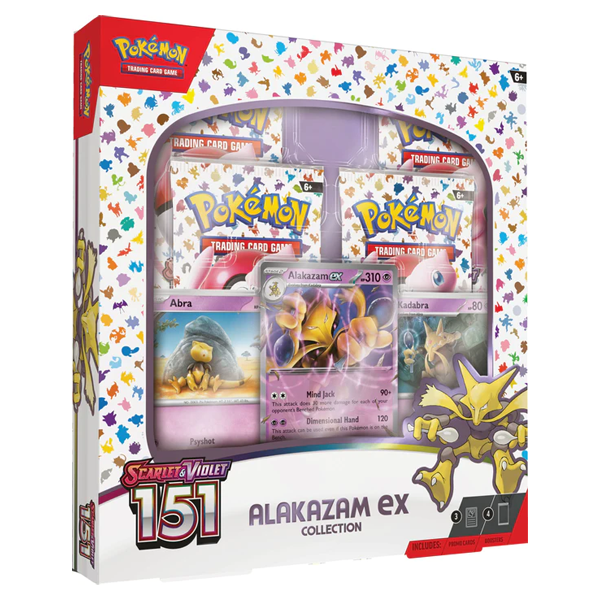 Pokémon: Scarlet & Violet - 151 Alakazam ex Collection (Scarlet & Violet)