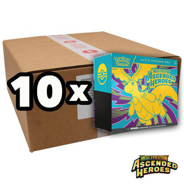 Pokémon TCG: Ascended Heroes Elite Trainer Box Case
