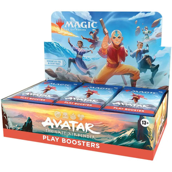 Avatar The Last Airbender Play Booster Display