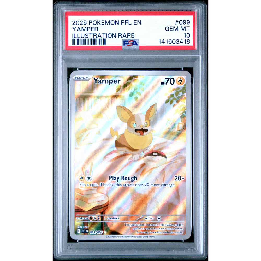 Pokémon TCG: Yamper #099 PSA 10